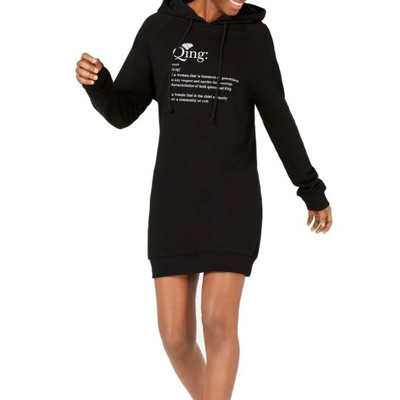 TENZ CVLT Qing Open-Back Hoodie Dress - Picture 1 of 2